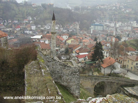 Stari grad u Travniku, graditeljska cjelina
