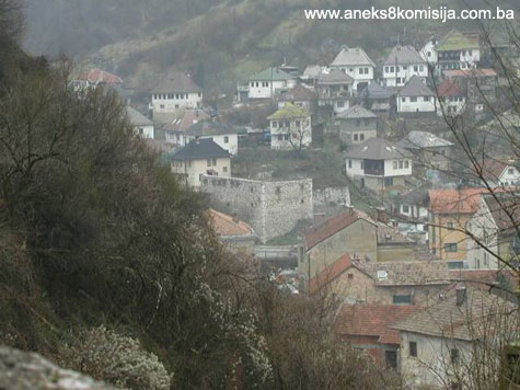Stari grad u Travniku, graditeljska cjelina