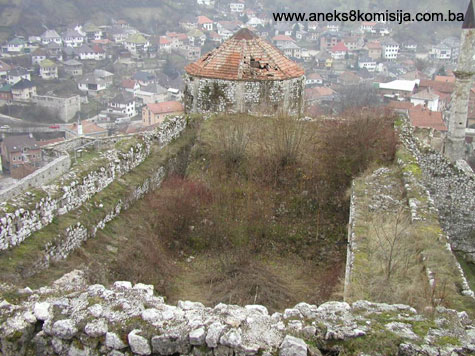 Stari grad u Travniku, graditeljska cjelina