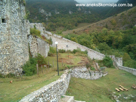 Stari grad u Travniku, graditeljska cjelina