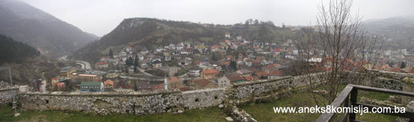 Stari grad u Travniku, graditeljska cjelina