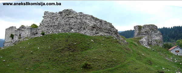 Stari grad Glamoč, graditeljska cjelina