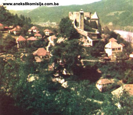 Stari grad Maglaj, graditeljska cjelina