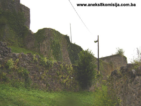 Stari grad Maglaj, graditeljska cjelina