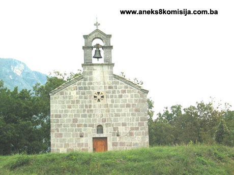 Crkva sv. Arhanđela Mihaila sa nekropolom stećaka u Aranđelovu, graditeljska cjelina