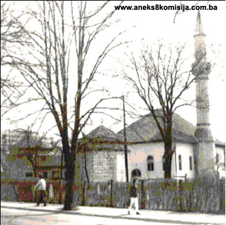 Gazanferija (Gazanfer-begova) džamija, područje i ostaci graditeljske cjeline