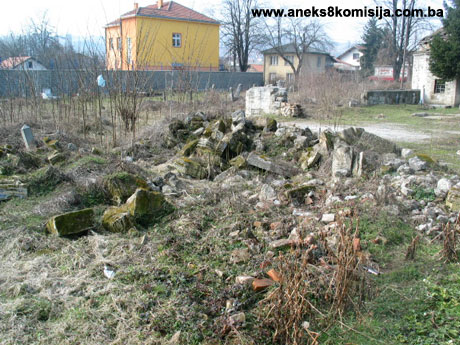 Gazanferija (Gazanfer-begova) džamija, područje i ostaci graditeljske cjeline