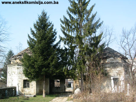 Gazanferija (Gazanfer-begova) džamija, područje i ostaci graditeljske cjeline