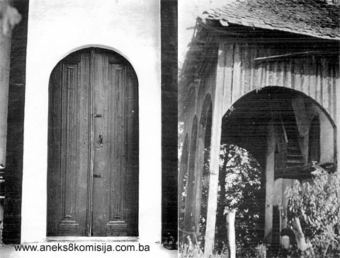 Harem Hadži Osmanije (Taline) džamije, povijesno područje