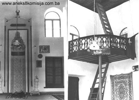 Harem Hadži Osmanije (Taline) džamije, povijesno područje