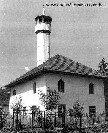 Harem Hadži Omerove (Dolačke) džamije, historijsko područje