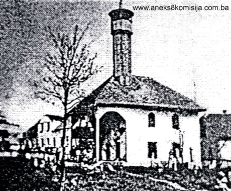 Harem Hadži Omerove (Dolačke) džamije, historijsko područje
