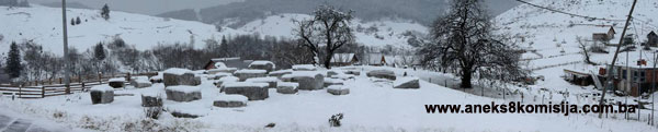 Nekropola sa stećcima na lokalitetu Han u Šabićima, historijsko područje