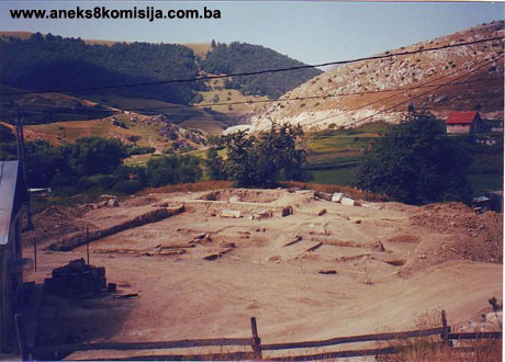 Nekropola sa stećcima na lokalitetu Han u Šabićima, historijsko područje