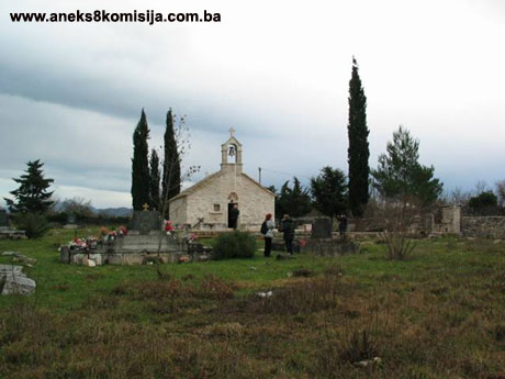 Crkva sv. Neđeljke (sv. Nedelje) i nekropola sa stećcima Taleža, historijsko područje
