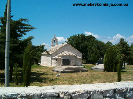 Crkva sv. Neđeljke (sv. Nedelje) i nekropola sa stećcima Taleža, historijsko područje