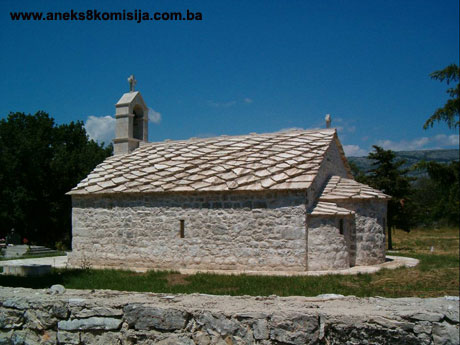 Crkva sv. Neđeljke (sv. Nedelje) i nekropola sa stećcima Taleža, historijsko područje