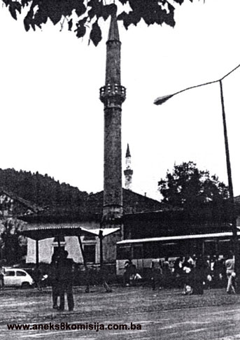 Šehova džamija (Kadi Osman-efendijina džamija), mjesto i ostaci historijskog spomenika