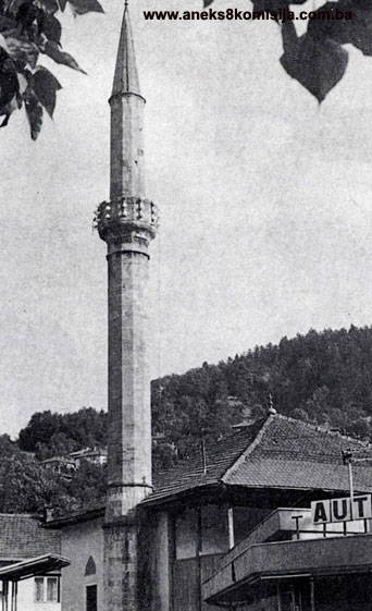 Šehova džamija (Kadi Osman-efendijina džamija), mjesto i ostaci historijskog spomenika