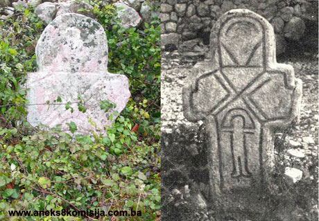 Stari križevi u Drežnici, historijsko područje