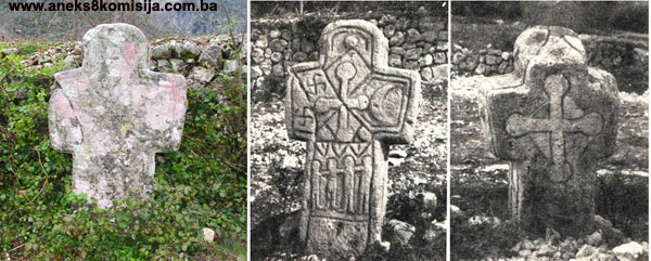 Stari križevi u Drežnici, historijsko područje
