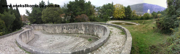 Partizansko spomen-groblje, graditeljska cjelina