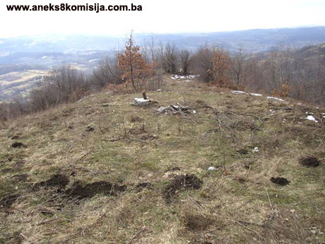 Praistorijska gradina na lokalitetu Grabovik – Zaketuša iznad sela Straža, arheološko područje