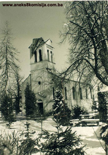 Katolička crkva Uznesenja Marijina na Stupu, Ilidža, historijska građevina