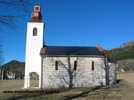 Pravoslavna crkva Svetih apostola Petra i Pavla u Borcima, istorijska građevina