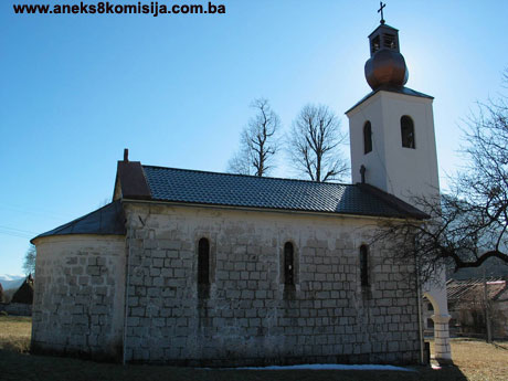 Pravoslavna crkva Svetih apostola Petra i Pavla u Borcima, istorijska građevina