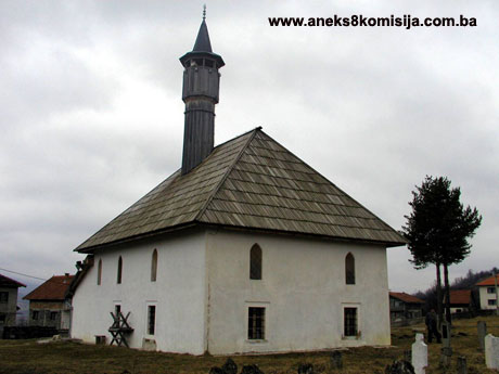 Pruščakova (Hasana Kjafije) džamija u Pruscu, graditeljska cjelina