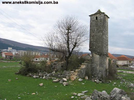 Džamija Hasan-paše Predojevića u Polju, Grabovica, historijska građevina