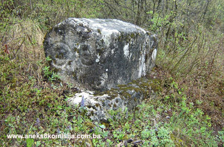 Nekropola sa stećcima na lokalitetima Kaursko groblje (Ciklice) i Brdo u Vrbljanima, historijsko područje