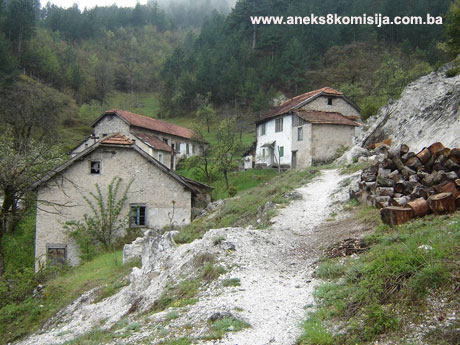 Nekropola sa stećcima na lokalitetima Kaursko groblje (Ciklice) i Brdo u Vrbljanima, historijsko područje