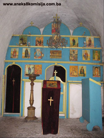 Pravoslavna crkva Svetog arhanđela Mihaila u Trnovom Dolu, graditeljska cjelina