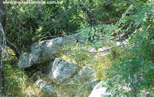 Nekropola sa stećcima na lokalitetu Crkvina u Hutovu, arheološko područje