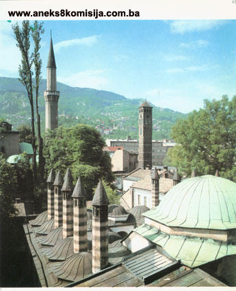 Gazi Husrev-begova medresa sa mjestom i ostacima Hanikaha, graditeljska cjelina