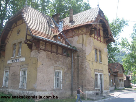 Zgrada željezničke stanice Bistrik, historijska građevina