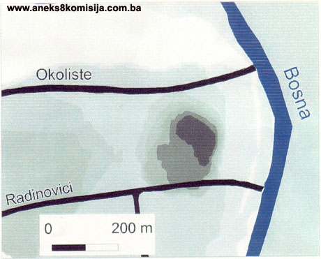 Praistorijsko naselje na lokalitetu Okolište  u naseljima Okolište i Radinovići, arheološko područje
