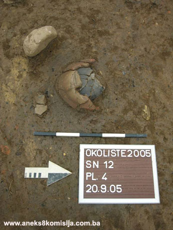 Praistorijsko naselje na lokalitetu Okolište  u naseljima Okolište i Radinovići, arheološko područje