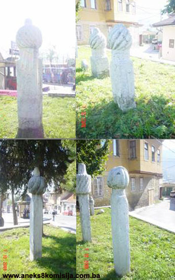 Staro groblje na Kovačima, grobljanska cjelina