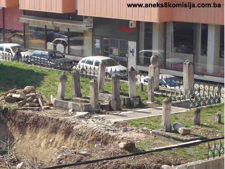 Čurčinica džamija sa haremom, mjesto i ostaci graditeljske cjeline
