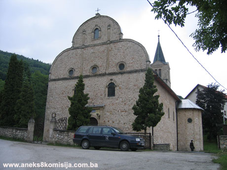 Crkva sv. Mihovila u Ovčarevu, historijska građevina