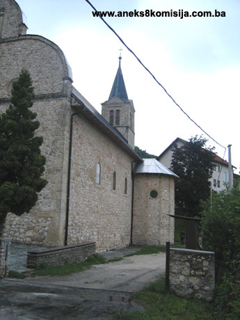 Crkva sv. Mihovila u Ovčarevu, historijska građevina