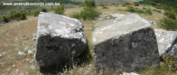 Nekropola sa stećcima na lokalitetu Lokve (Brijeg, Bunarevi) u zaseoku Zabrđe u Gornjoj Bitunji, historijsko područje