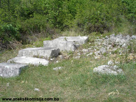 Nekropola sa stećcima Potkuk u Bitunji, historijsko područje