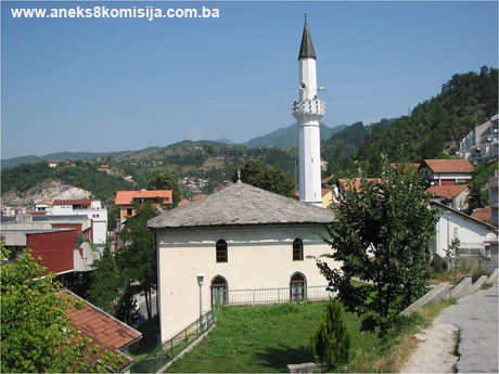 Repovačka džamija, graditeljska cjelina