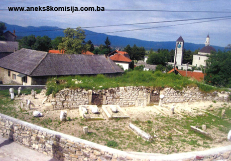 Džumanuša (Sinan Čauševa ili Džemanuša) džamija sa haremom, mjesto i ostaci graditeljske cjeline