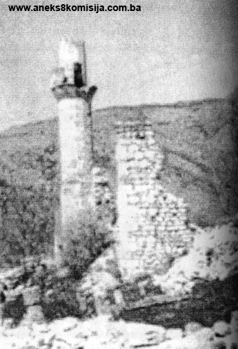Džumanuša (Sinan Čauševa ili Džemanuša) džamija sa haremom, mjesto i ostaci graditeljske cjeline