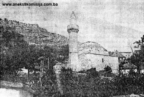 Džumanuša (Sinan Čauševa ili Džemanuša) džamija sa haremom, mjesto i ostaci graditeljske cjeline